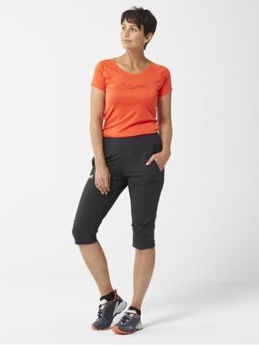 MIllet Women’s Black Capris - Performance Cropped Pants-L